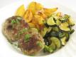 Fleischküchla With Roasted Vegetables