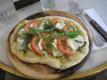 Foccacia With Mozzarella And Tomatoes