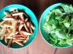 French Fries And Salad