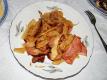 Fried Sausage With Horseradish