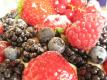 Fruity Tart With Raspberries, Blackberries And Blueberries