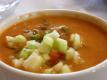 Gazpacho Con Su Guarnición