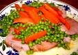 Glazed Carrots With Peas