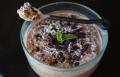 Raw Mint Chocolate Coconut Tapioca Pudding
