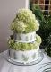 Green Fern Wedding Cake