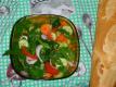Green Salad With Carrot, Cucumber, Onion