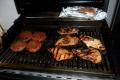 Grilled Bbq Burgers And Chicken
