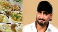 Harbhajan With Thai Food