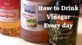 How To Drink Vinegar Everyday