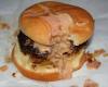 Jucy Lucy Burger With Molten Cheese