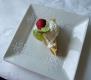 Key Lime Pie With Strawberry