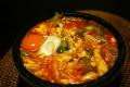 Korean Stew Made With Uncurd Tofu