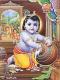 Krishna With Makhan
