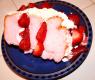 Strawberry Filled Angel Cake