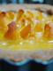 Lemon Apricot Flower Tart