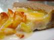 Lemon Apricot Flower Tart Slice