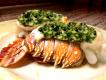Lobster With Sizzled Ginger Chilli Oil