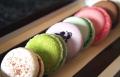 Macaron Assortment In Row