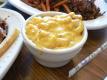Macaroni And Cheese In A White Bowl