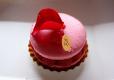 Macaroon With Raspberry And Petal
