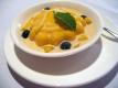 Mango Pudding With Berry