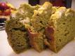 Matcha And Banana Bread With Cream Cheese