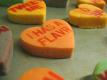 Message Heart Shortbread Cookies