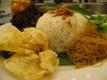 Nasi Uduk With Emping
