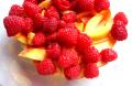 Nectarine And Raspberry Salad