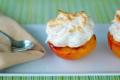 Nectarine And Almond Meringue Gratin