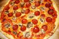 Pepperoni & Mushroom Pizza
