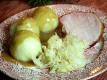 Piece Of Smoked Pork With Sauerkraut And Dumplings