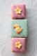 Pink And Green Easter Petits Fours