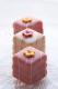 Pink And White Easter Petits Fours