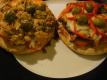 Pizza Med Tun Og Oksekød