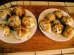 Plates Of Hot Cross Buns