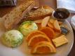 Poached Eggs Sandwich