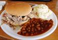 Pulled Pork, Beans And Potato Salad