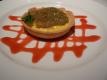 Rhubarb Tart With Strawberry Sauce