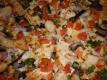 Round Table Chicken & Garlic Pizza