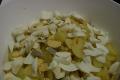 Russian Salad With Potato Mixture And Boiled Egg