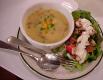 Salad With Soup