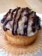 Samoa Cupcake With Chocolate Drizzle