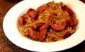 Green Grapes And Sauerkraut Sausages
