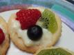 Shortbread Cookie With Fruit On Top
