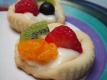 Shortbread Cookie With Fruit Topping