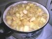 Simmering Of Apple Cubes