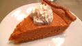 Slice Of Pumpkin Pie With Whipped Cream
