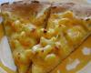 Slices Of Macaroni And Cheese Pizza