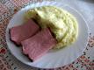 Smoked Meat With Mashed Potatoes
